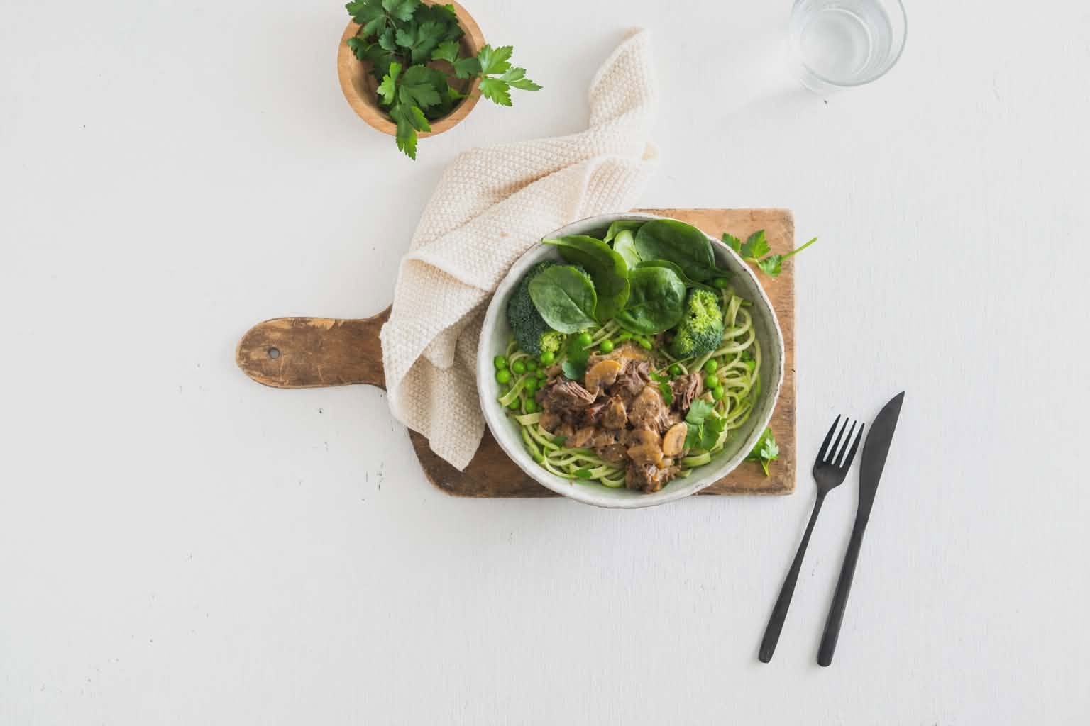 Beef Stroganoff - Low Carbohydrate