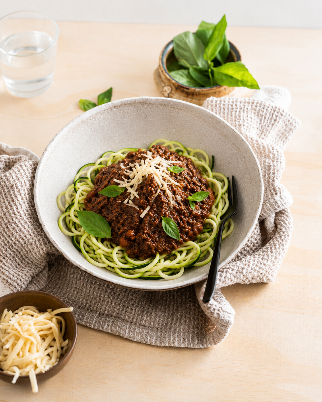 Lamb Ragu with Zucchini Noodles