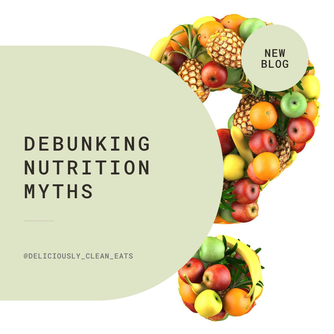 Debunking nutrition myths 1.0