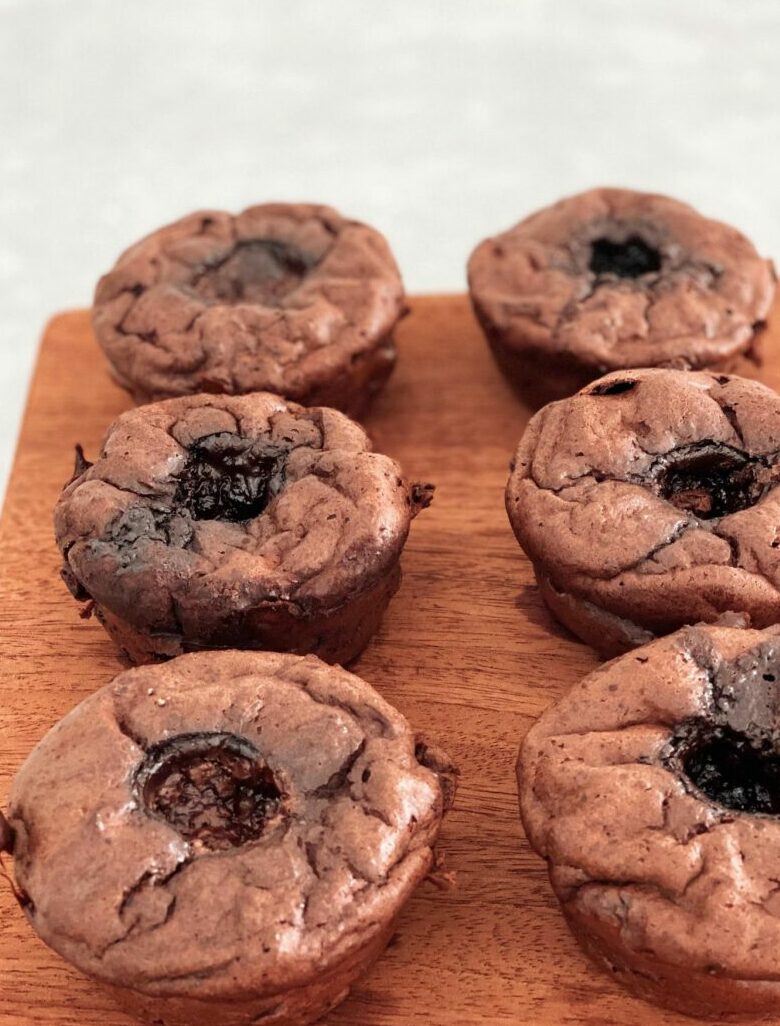 Healthy Greek Yoghurt Chocolate Brownie Recipe: how to put your leftover Easter Choc to good use.
