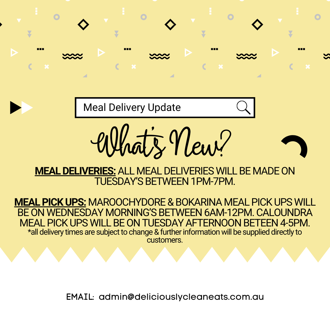Meal Delivery Update