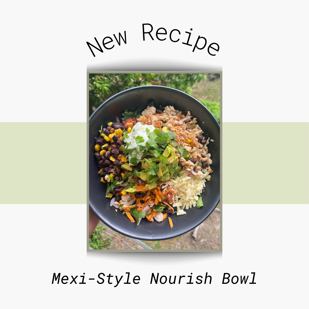 Mexi-style nourish bowl recipe