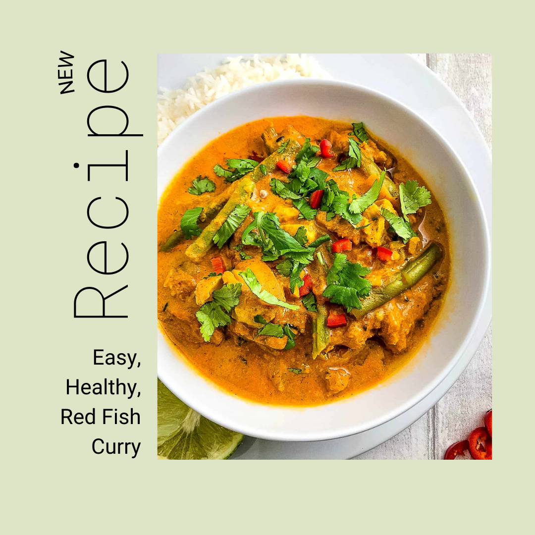 Easy & Healthy Red Fish Curry