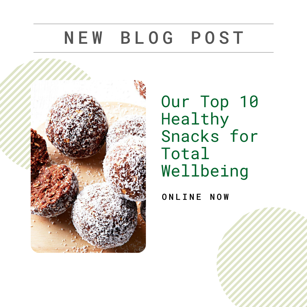 Our top 10 healthy snacks for total wellbeing