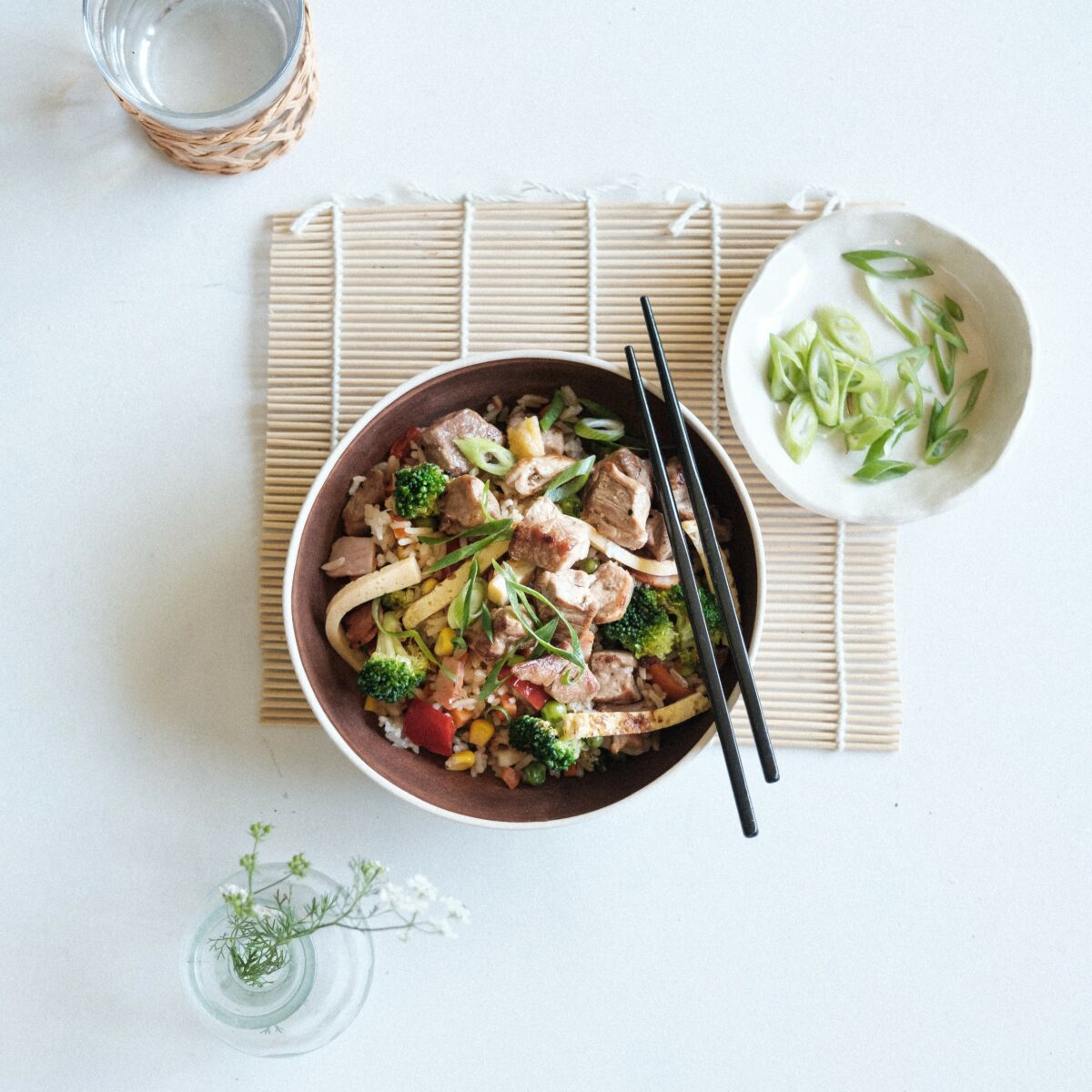 Tofu Fried Rice - Vegetarian