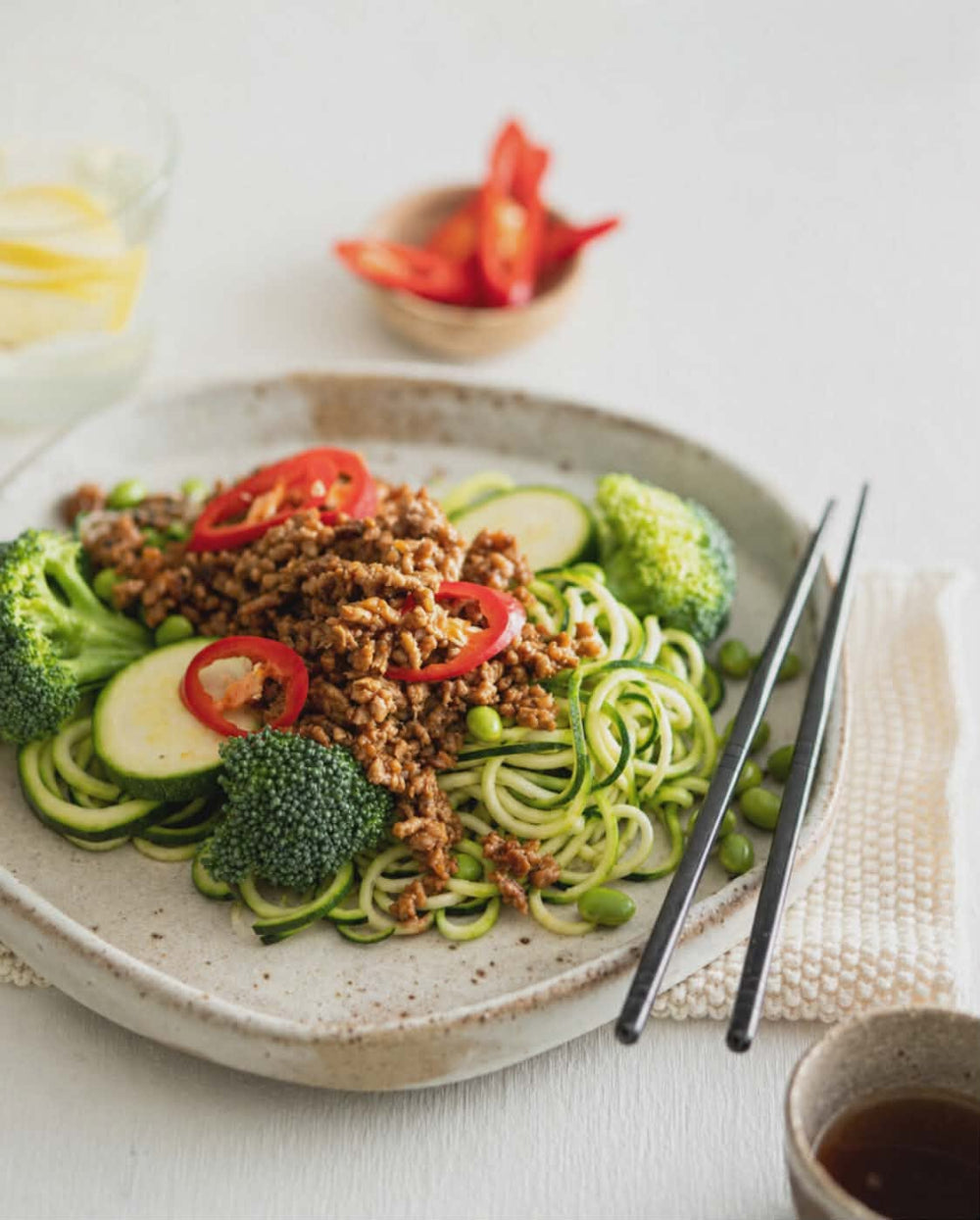 Pork and Ginger Stir Fry - Low Carbohdyrate