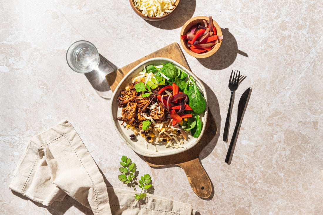 Mexican Pork Fajita Bowl