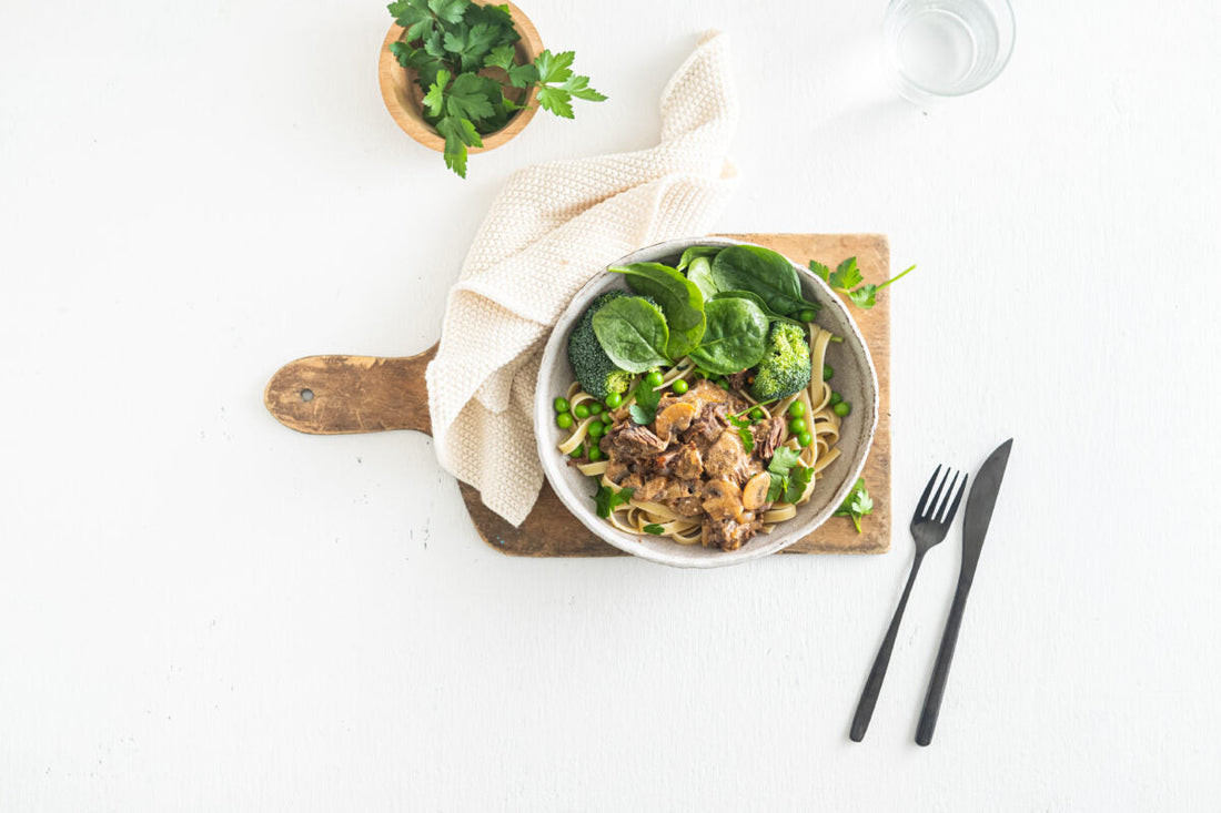 Vegetarian Stroganoff - Vegetarian