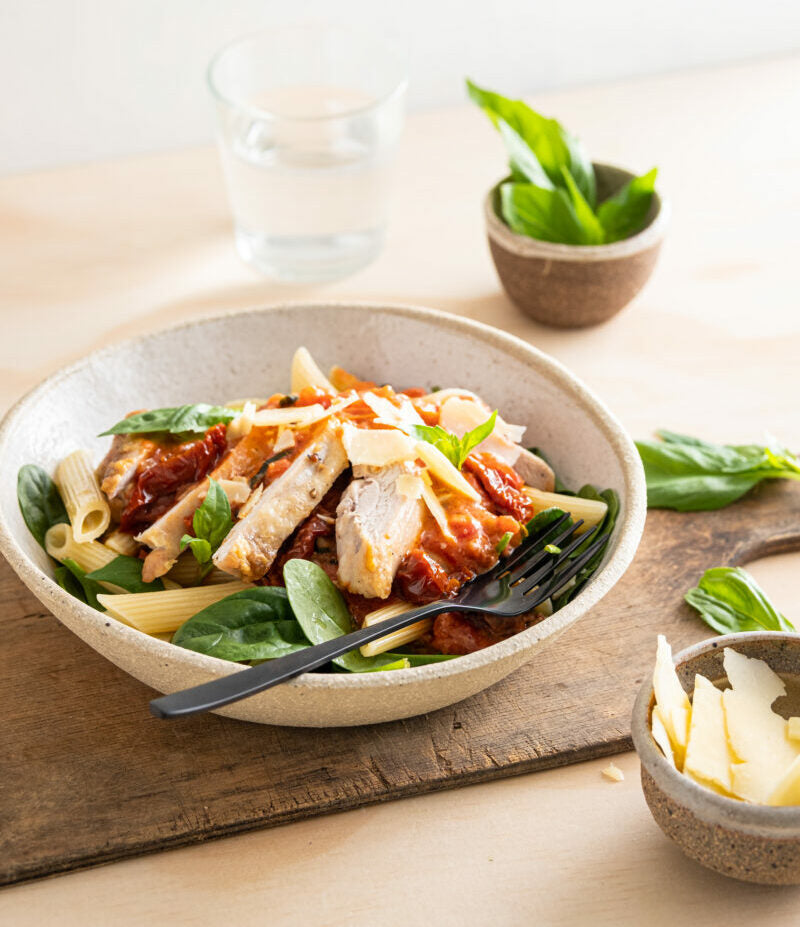Creamy Sundried Tomato Pasta